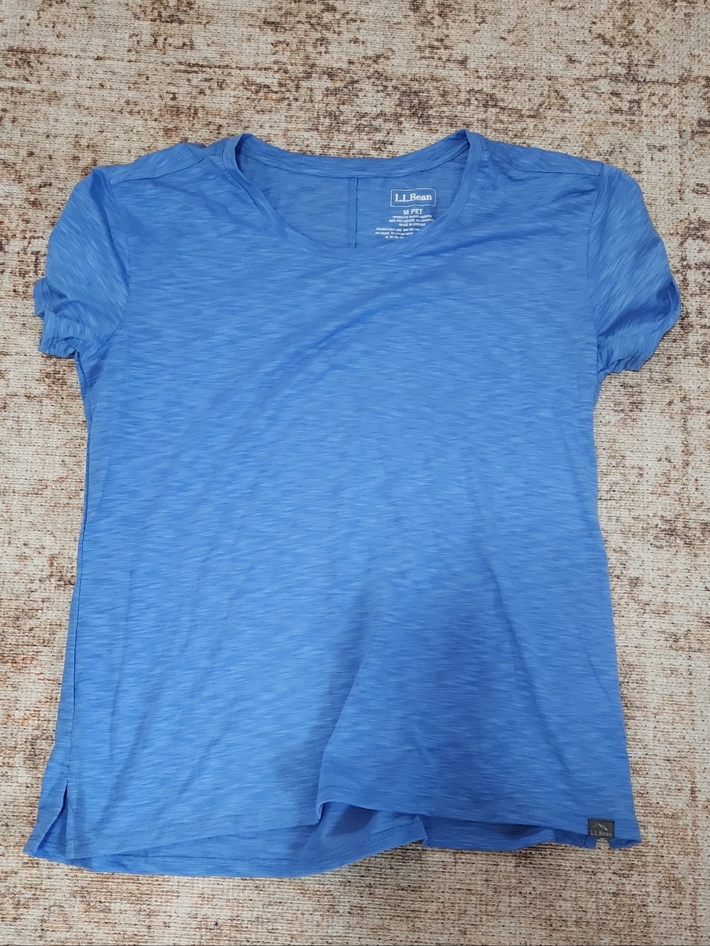 Blue Short Sleeve Tee - Tag Visible